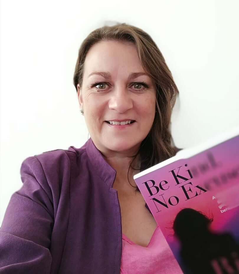 Rie with Be Kind. No Excuses